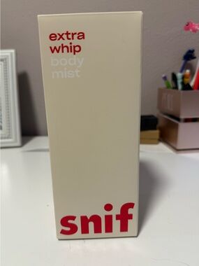 Snif Extra Whip Body Mist — Cream/Red